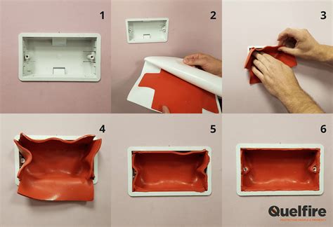 fire pads for electrical boxes|intumescent pads for electrical sockets.